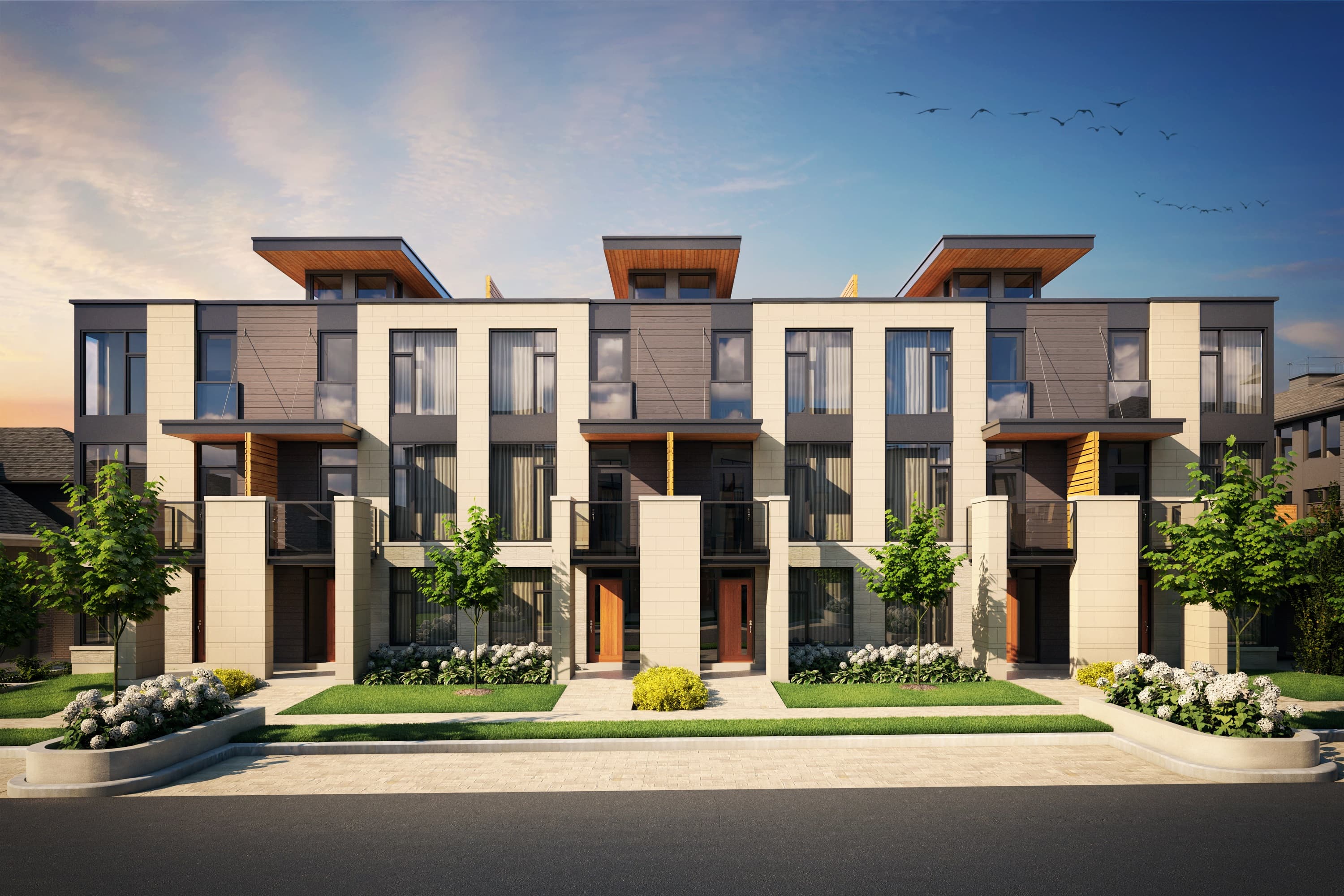 Greystone Village - Forecourt